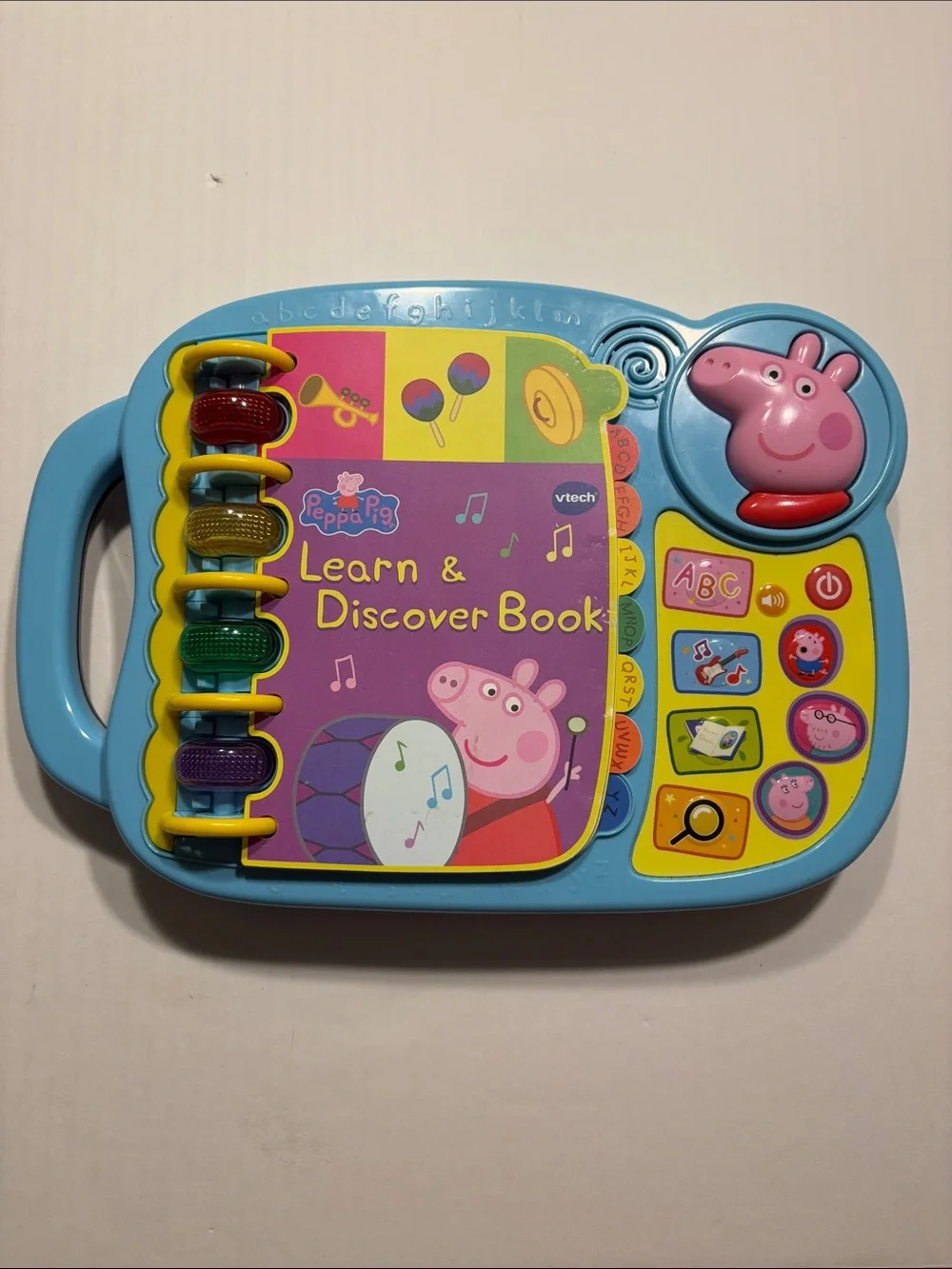 VTech Peppa Pig Learn and Discover Interactive Book
